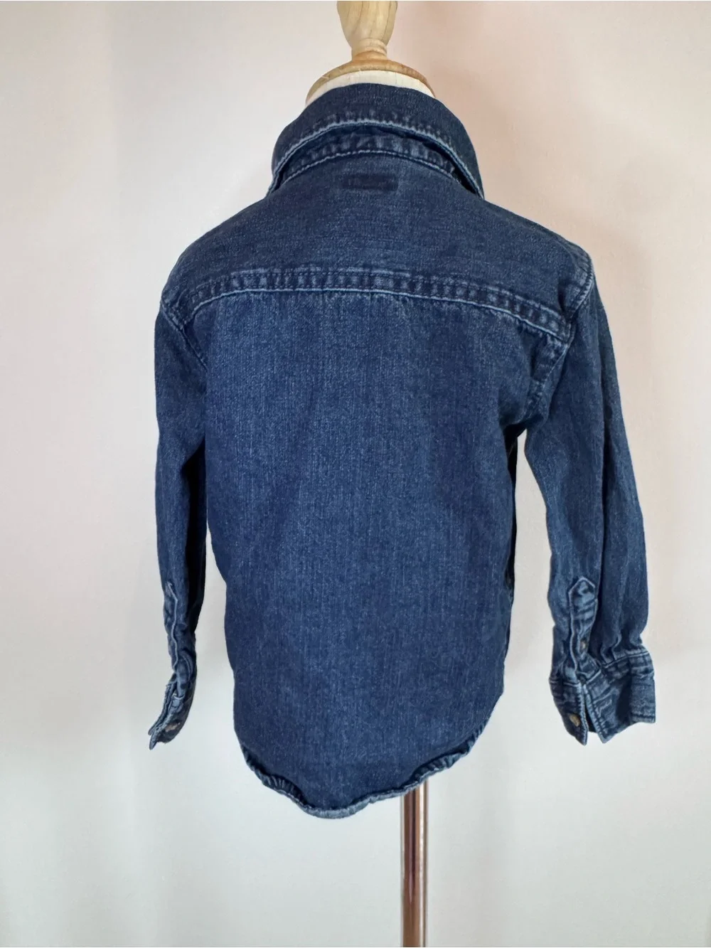 Carter's Dark Denim Button-Up Shirt